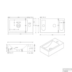 Fonteinset Compleet | Hardsteen | Hiroko 40x23x11 Cm -Goedkope Stijl Baden Winkel hiroko 40x23x11 tech