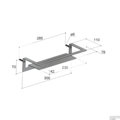 Hotbath Archie Design Douchekorf Recht Inzet RVS 316 ARA20IX -Goedkope Stijl Baden Winkel hotbath archie design douchekorf recht inzet rvs 316 ara20ix tech