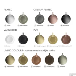 Wastafel Sifon Hotbath Cobber Rond Zwart Chroom 8 Wastafel Sifon Hotbath Cobber Rond Zwart Chroom -Goedkope Stijl Baden Winkel hothbath kleurenstaal 121