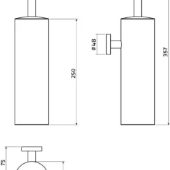 Toiletborstelhouder Clou InBe Wandmontage Chroom 7 Toiletborstelhouder Clou InBe Wandmontage Chroom -Goedkope Stijl Baden Winkel ib 09.60041 tech