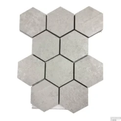 Mozaïek Hexagon Alaplana MYSORE White Mat (doosinhoud 0.32)