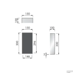 In Of Opbouwnis Looox CBoX 15x30x10 RVS -Goedkope Stijl Baden Winkel in of opbouwnis looox cbox 15x30x10 rvs plg2330745 tech