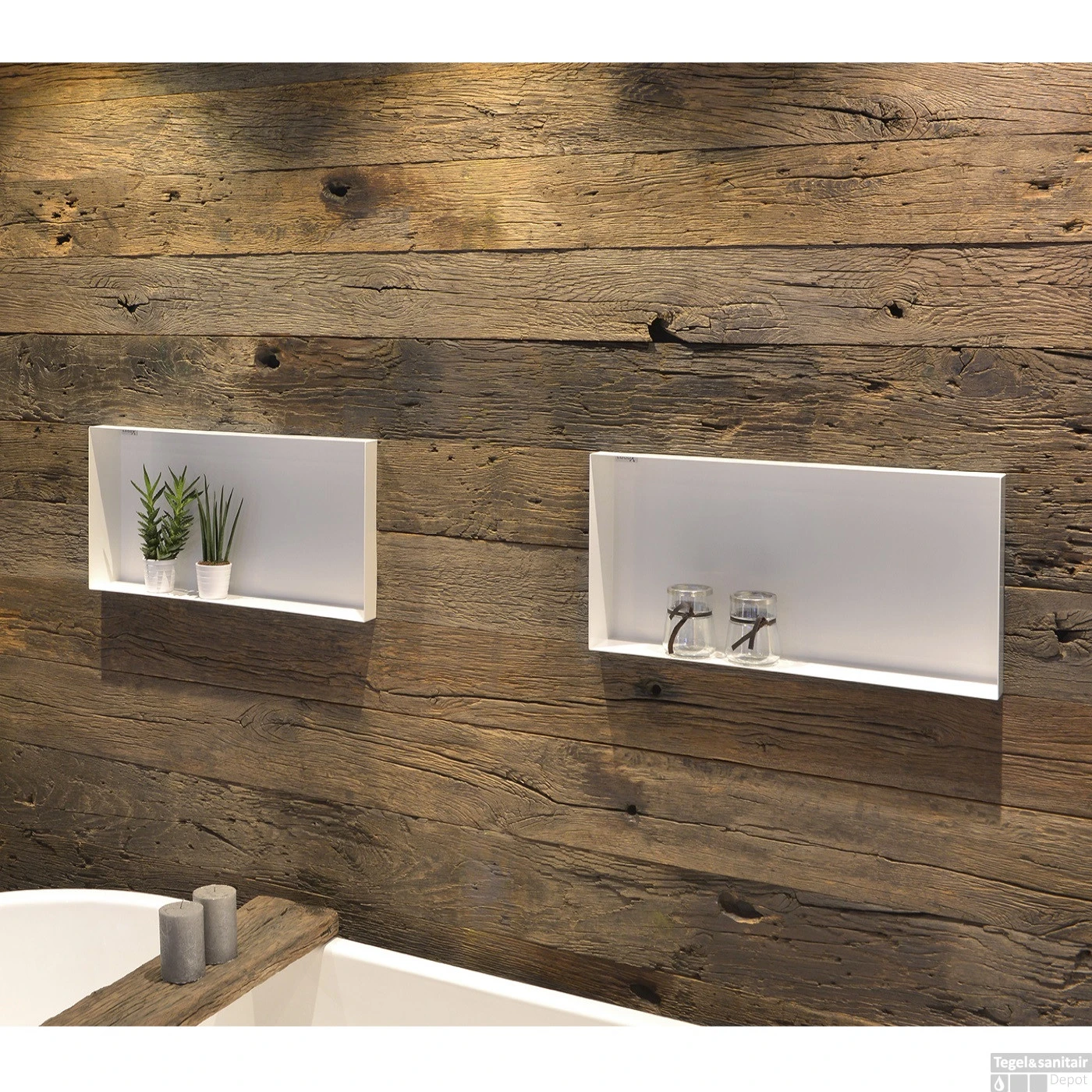 In Of Opbouwnis Looox CBoX Rechthoek 90x30x10 RVS 6 In Of Opbouwnis Looox CBoX Rechthoek 90x30x10 RVS - Afbeelding 4