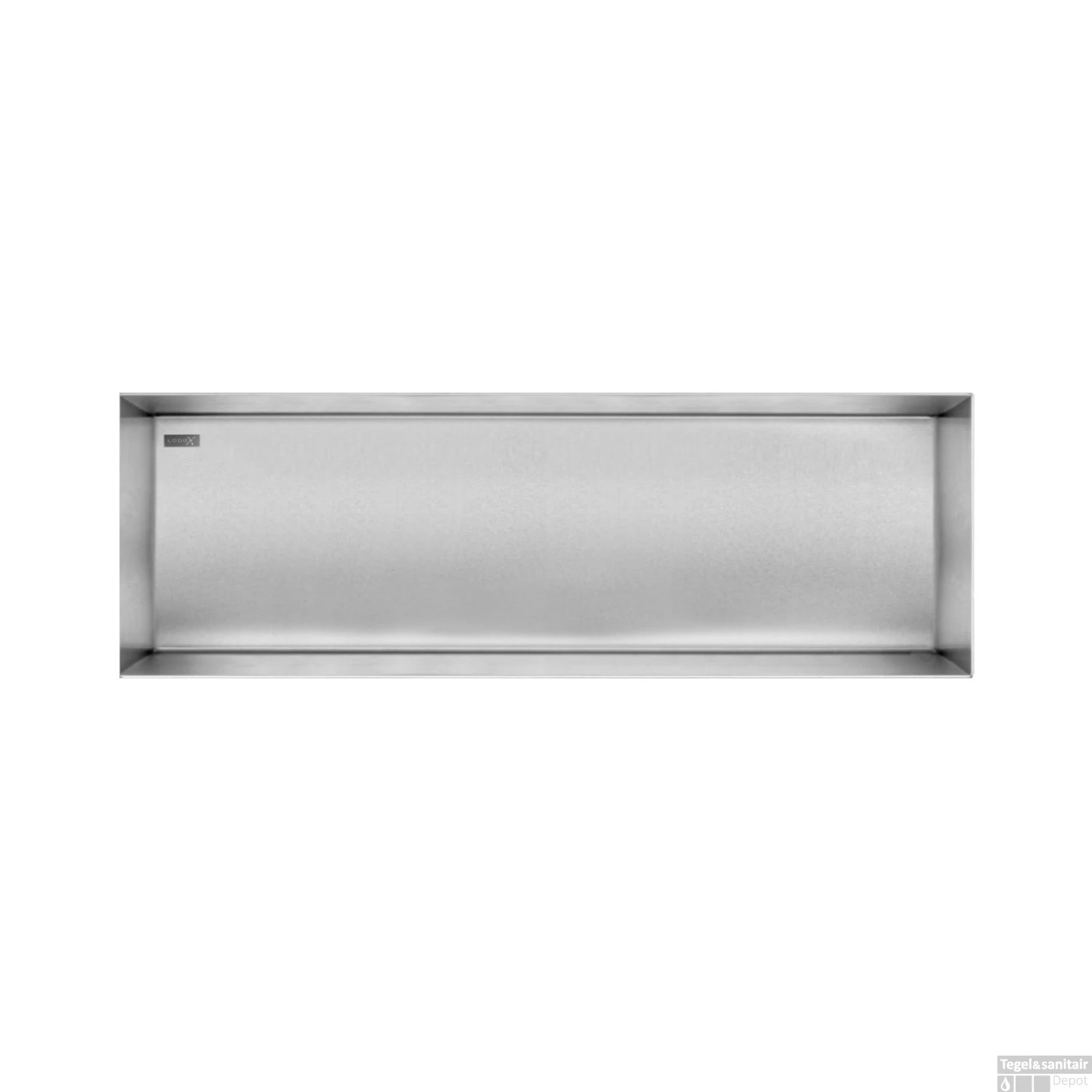 In Of Opbouwnis Looox CBoX Rechthoek 90x30x10 RVS 3 In Of Opbouwnis Looox CBoX Rechthoek 90x30x10 RVS