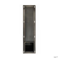 Inbouw Reserve Toilet Rolhouder BWS RVS Black Chrome