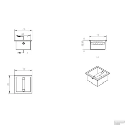 Inbouw Toiletrolhouder Boss & Wessing Mat Zwart 7 Inbouw Toiletrolhouder Boss & Wessing Mat Zwart -Goedkope Stijl Baden Winkel inbouw toiletrolhouder boss wessing mat zwart tech