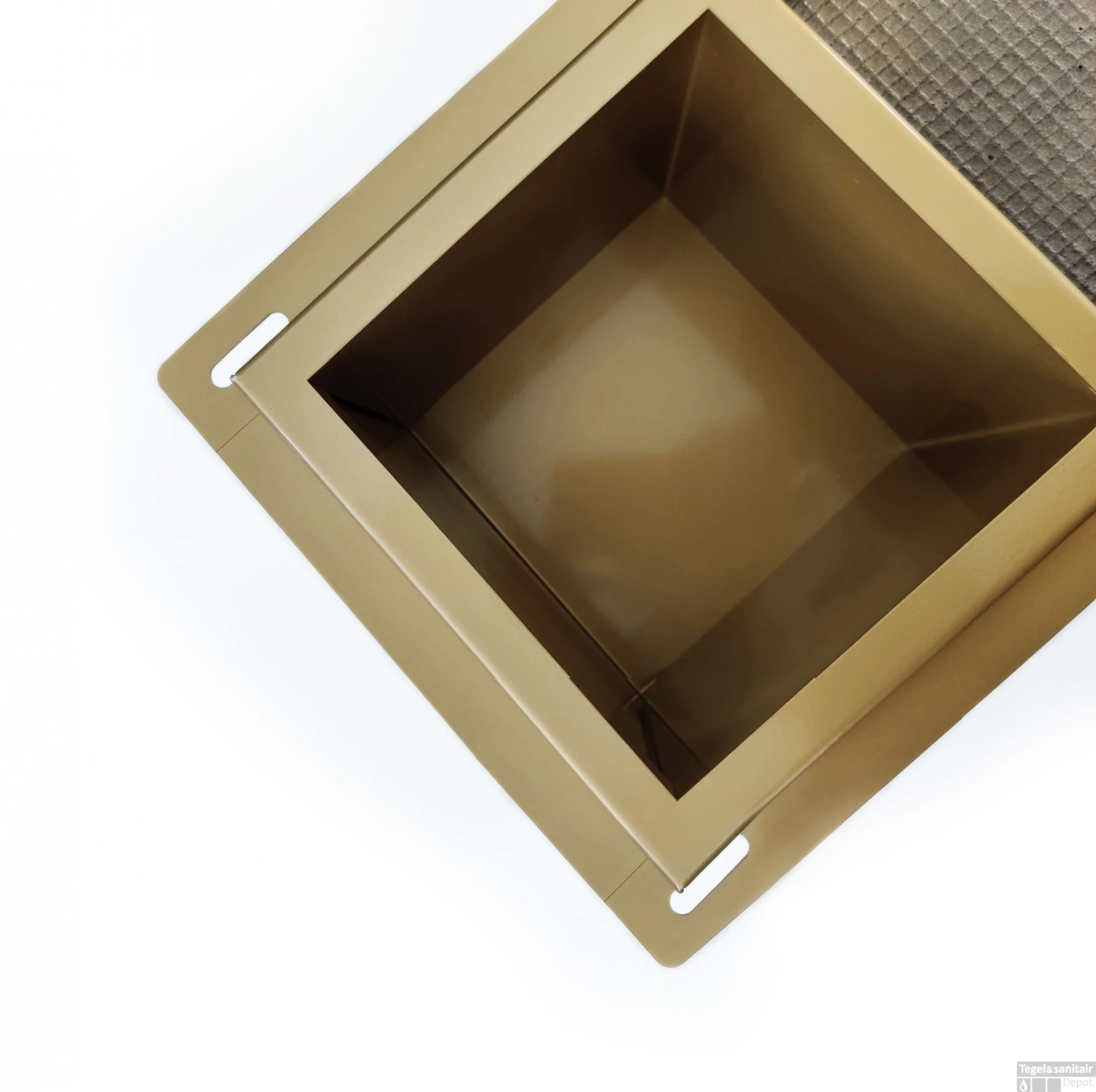 Inbouw Toiletrolhouder BWS Met Reserve Rolhouder RVS Goud 11 Inbouw Toiletrolhouder BWS Met Reserve Rolhouder RVS Goud - Afbeelding 9