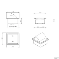 Inbouw Toiletrolhouder Wiesbaden RVS (met Klep) -Goedkope Stijl Baden Winkel inbouw toiletrolhouder wiesbaden rvs tech