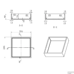 Inbouwnis Luca Sanitair 29.5x29.5x8 Cm Polystone Antraciet 7 Inbouwnis Luca Sanitair 29.5x29.5x8 Cm Polystone Antraciet -Goedkope Stijl Baden Winkel inbouwnis luca sanitair 29.5x29.5x8 cm polystone antraciet tech