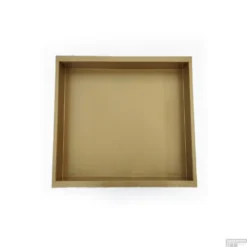 BWS Inbouwnis | 30x30x10cm | RVS Goud