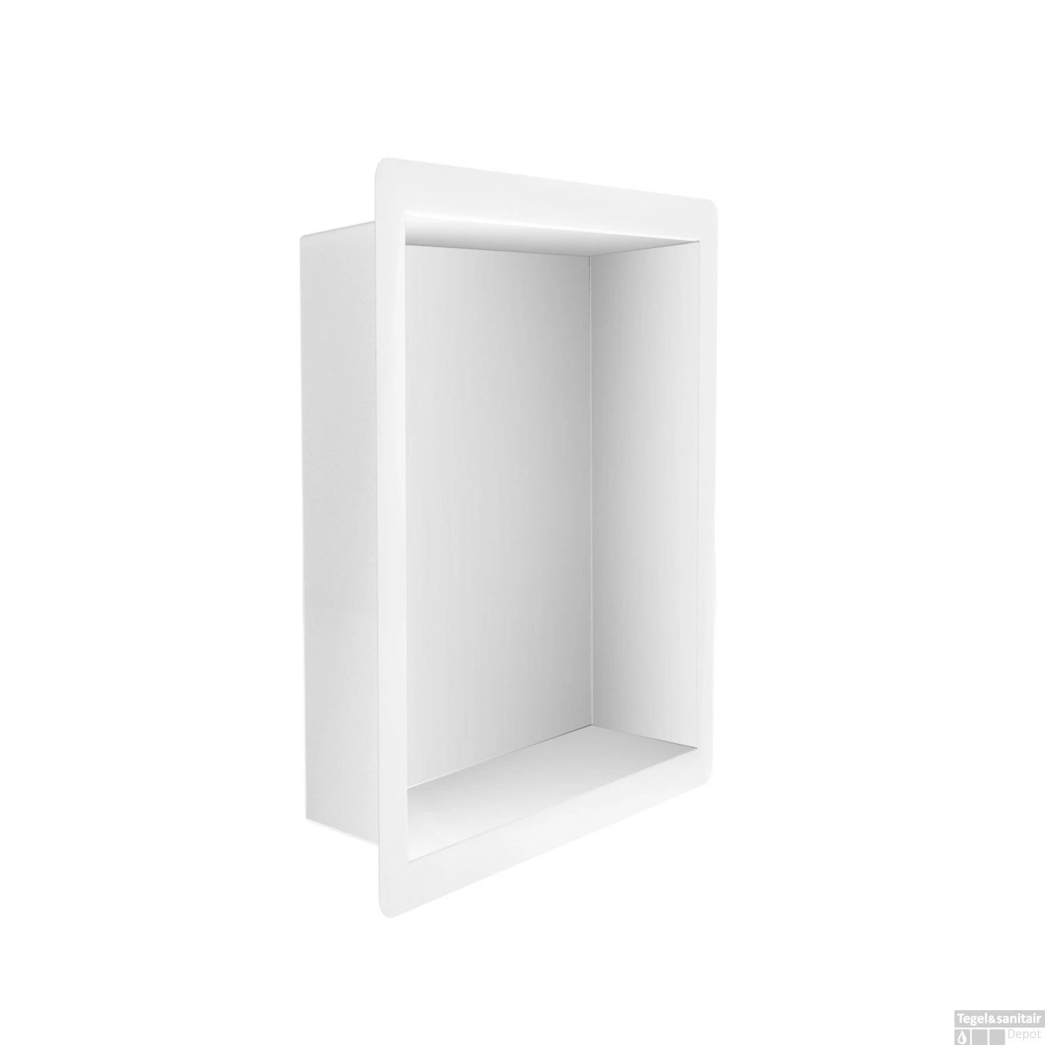 Wiesbaden Inbouwnis | Exellence | 30x30x7cm | RVS Mat Wit 5 Wiesbaden Inbouwnis | Exellence | 30x30x7cm | RVS Mat Wit - Afbeelding 3