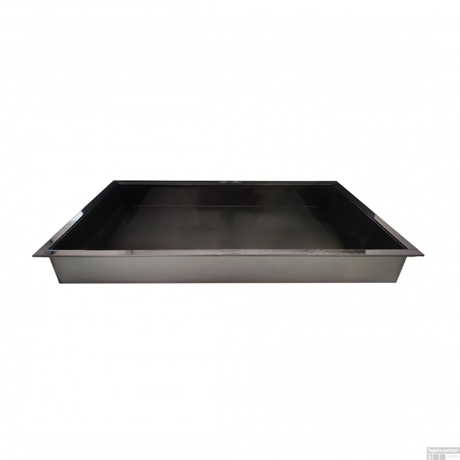 BWS Inbouwnis | 30x60x10cm | RVS Black Chrome 4 BWS Inbouwnis | 30x60x10cm | RVS Black Chrome - Afbeelding 2