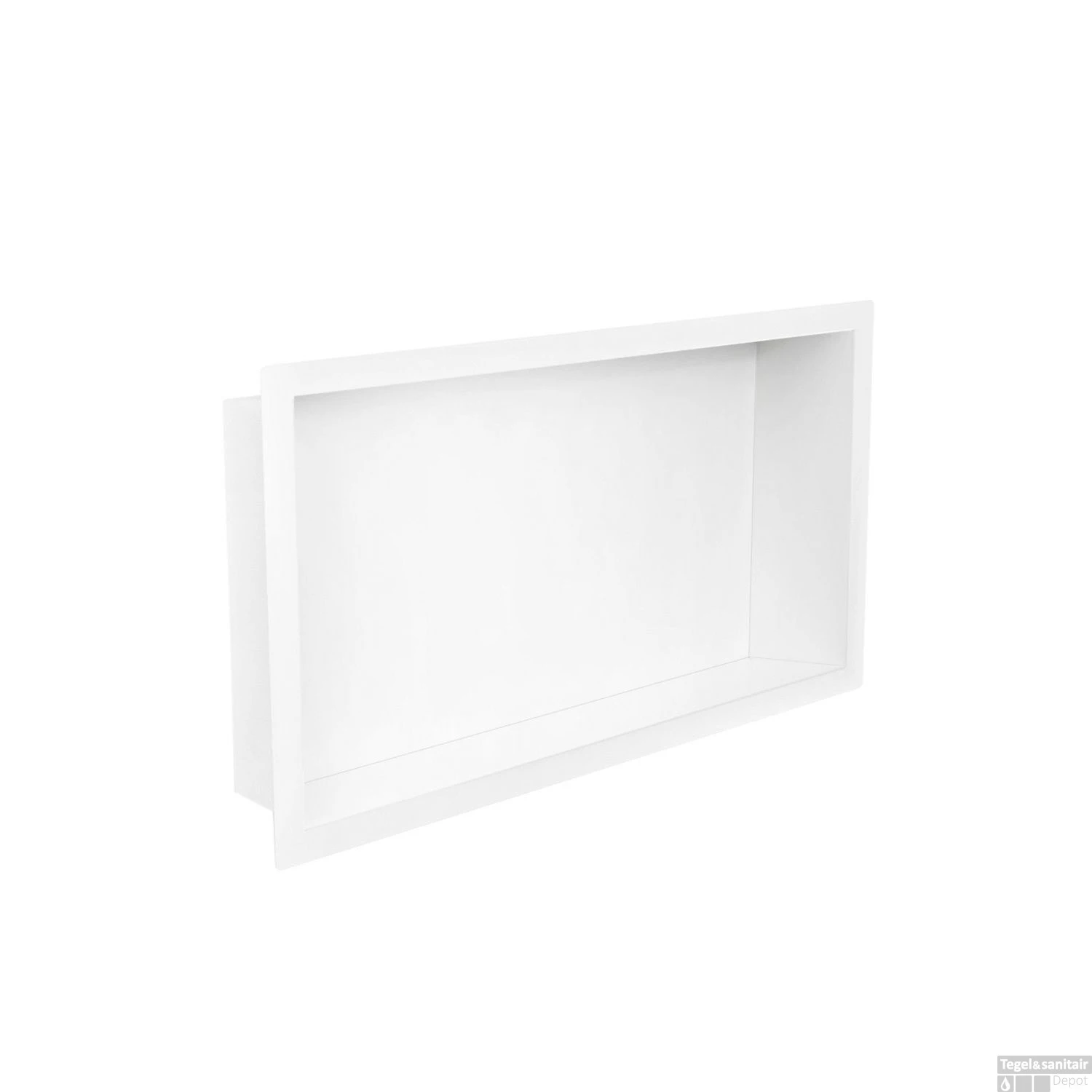 Wiesbaden Inbouwnis | Exellence | 30x60x10cm | RVS Mat Wit 5 Wiesbaden Inbouwnis | Exellence | 30x60x10cm | RVS Mat Wit - Afbeelding 3