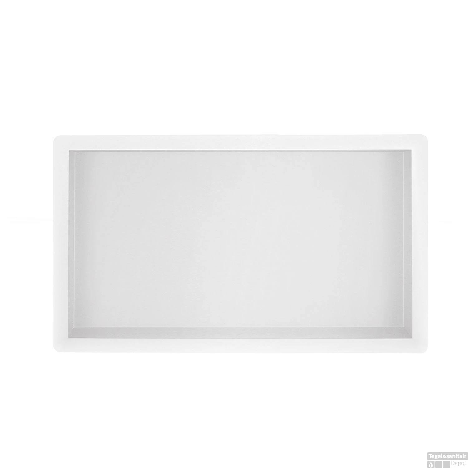 Wiesbaden Inbouwnis | Exellence | 30x60x10cm | RVS Mat Wit 4 Wiesbaden Inbouwnis | Exellence | 30x60x10cm | RVS Mat Wit - Afbeelding 2