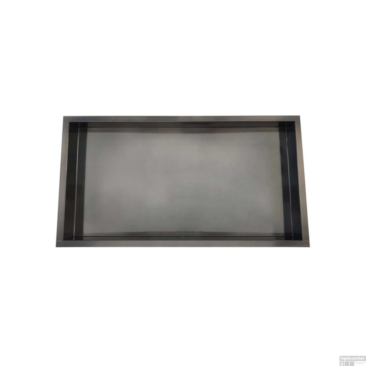 BWS Inbouwnis | 30x60x7cm | RVS Black Chrome 3 BWS Inbouwnis | 30x60x7cm | RVS Black Chrome