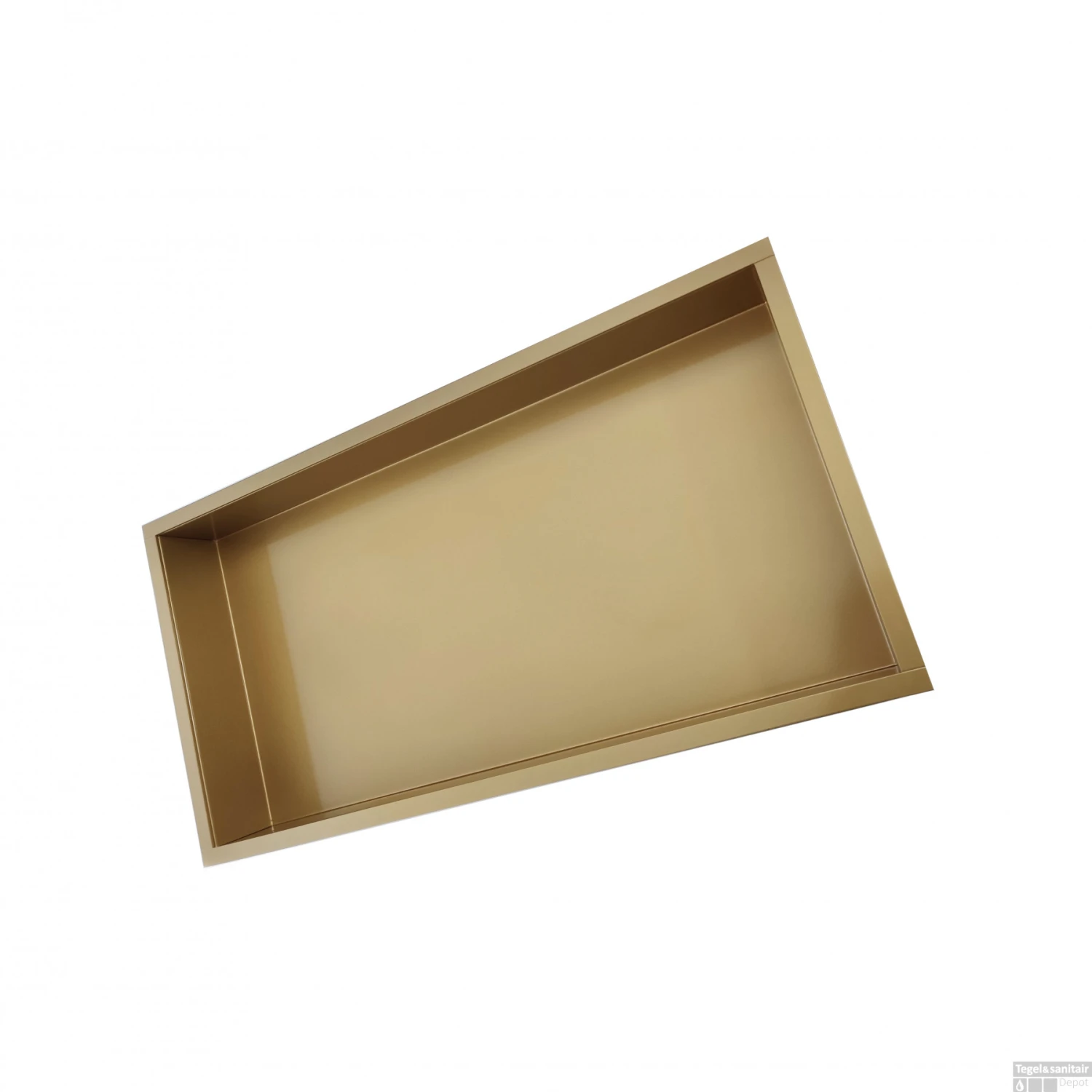 BWS Inbouwnis | 30x60x7cm | RVS Goud 5 BWS Inbouwnis | 30x60x7cm | RVS Goud - Afbeelding 3