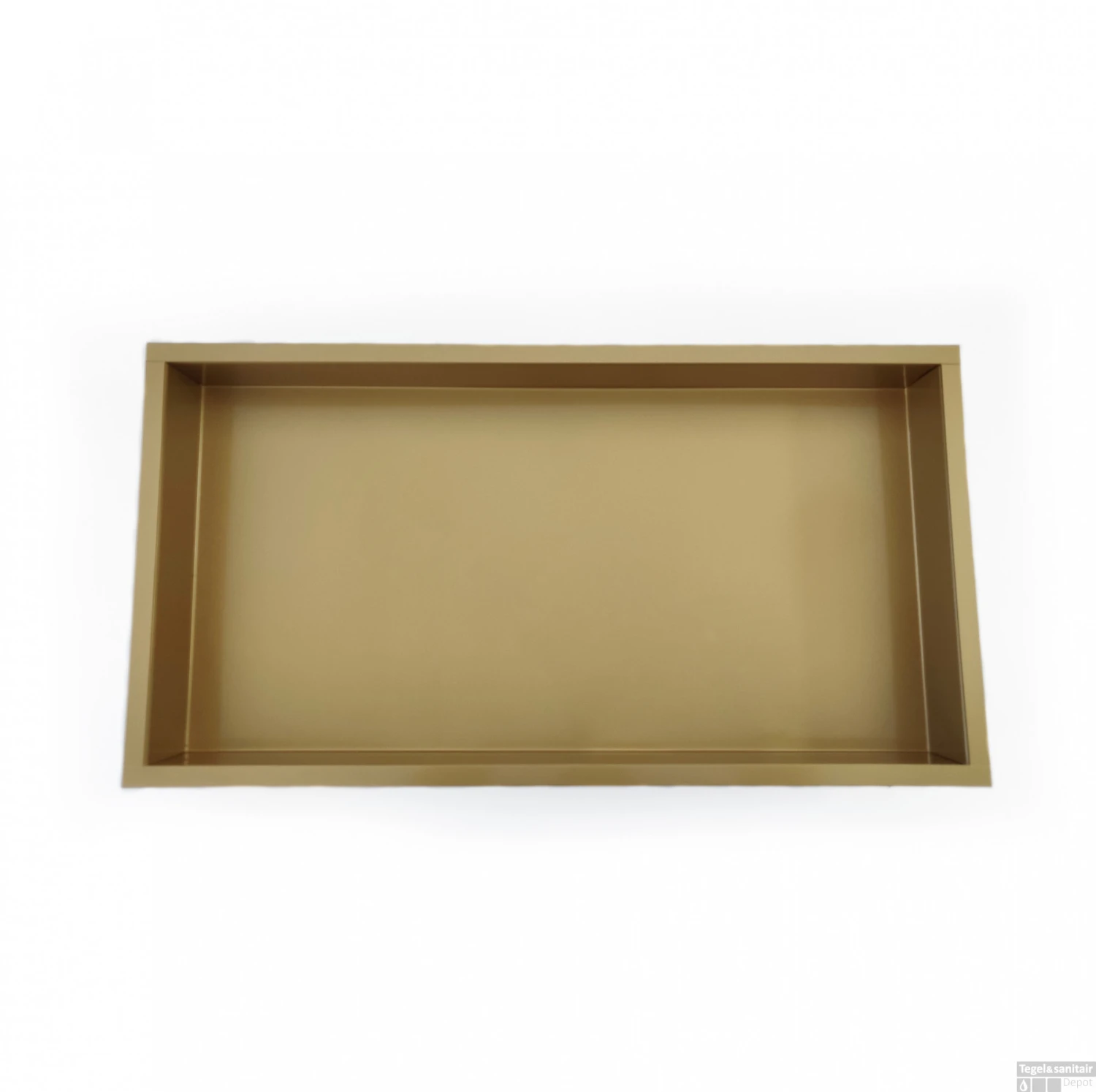 BWS Inbouwnis | 30x60x7cm | RVS Goud 3 BWS Inbouwnis | 30x60x7cm | RVS Goud