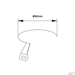 Inbouwspot Boss & Wessing David GU10 9.8 Cm Wit -Goedkope Stijl Baden Winkel inbouwspot boss wessing david gu10 9.8 cm wit tech2