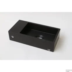 INK Versus Fontein Quartz Zonder Kraangat Rechts Zwart 36x18x9cm -Goedkope Stijl Baden Winkel ink versus fontein quartz zonder kraangat rechts zwart 36x18x9cm detail