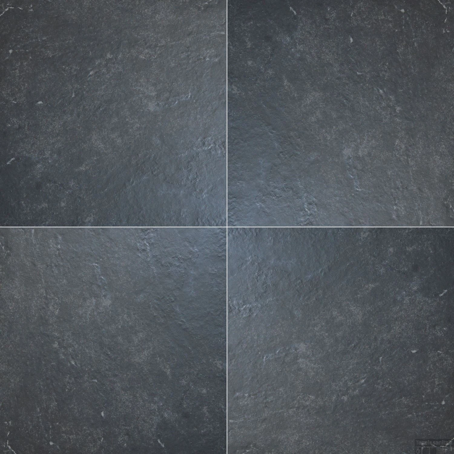 Vloertegel Profiker Iris Nero 60x60cm (Doosinhoud 1,44m²) 3 Vloertegel Profiker Iris Nero 60x60cm (Doosinhoud 1,44m²) - Afbeelding 2