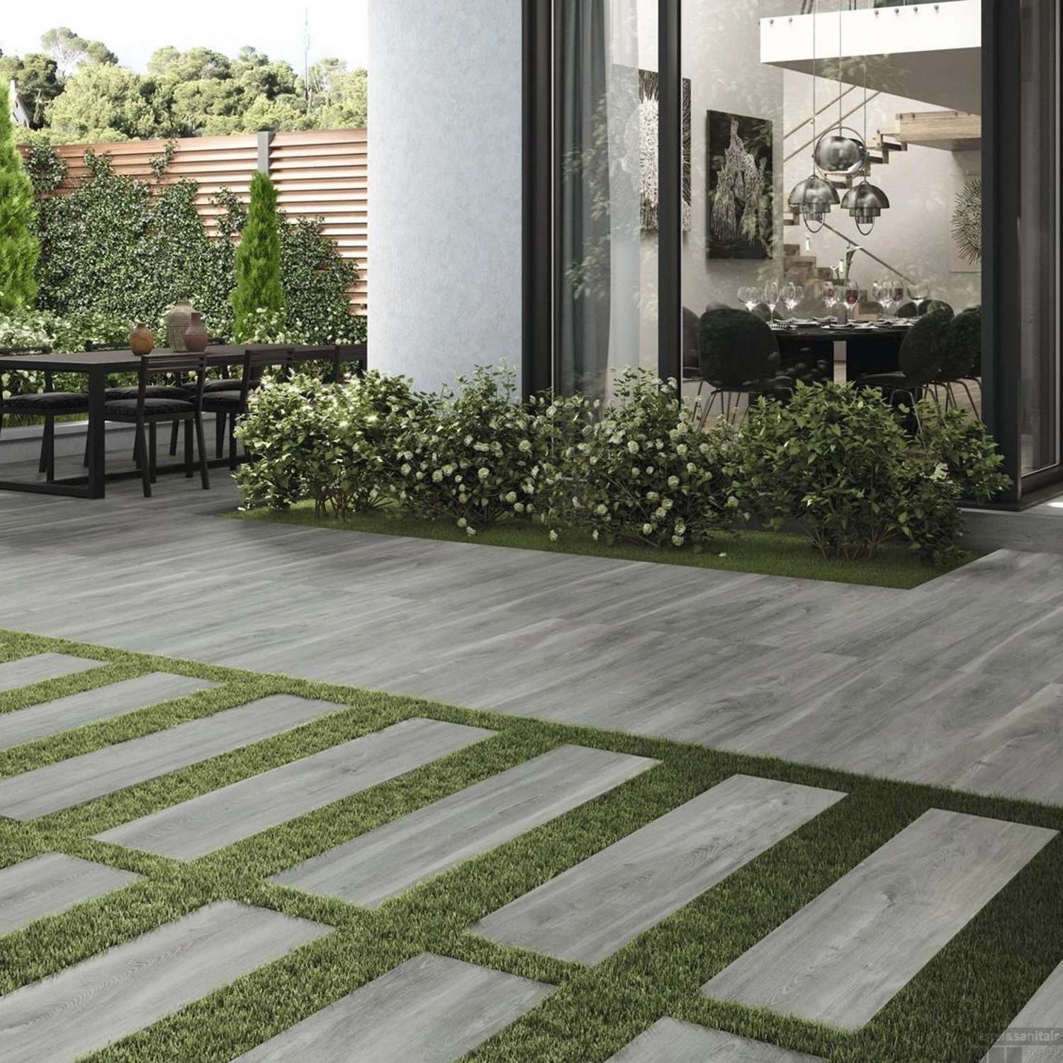 Vloertegels Baldocer Belfast Ash 29,5x120 (Doosinhoud 1.06 M2) 4 Vloertegels Baldocer Belfast Ash 29,5x120 (Doosinhoud 1.06 M2) - Afbeelding 2