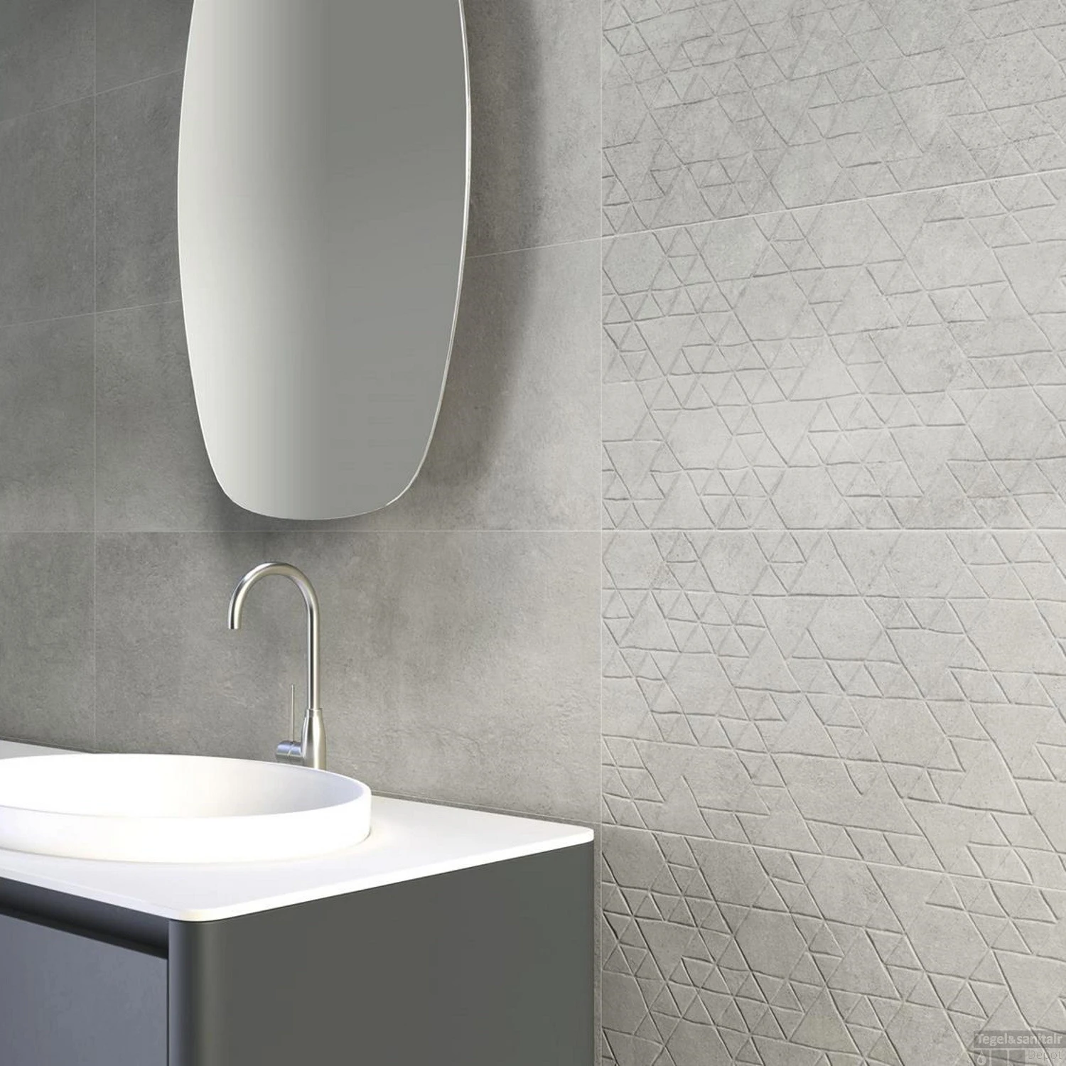 Wandtegels Baldocer Arkety Indus Grey 30x90 (Doosinhoud 1.62 M2) 4 Wandtegels Baldocer Arkety Indus Grey 30x90 (Doosinhoud 1.62 M2) - Afbeelding 2