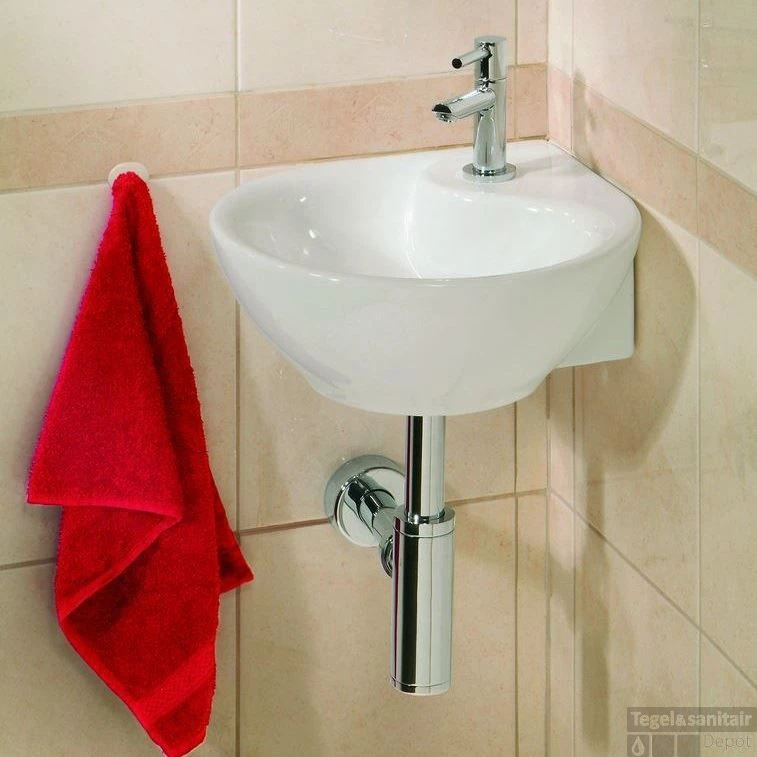 Fontein Porta 35x35cm Wit 4 Fontein Porta 35x35cm Wit - Afbeelding 2