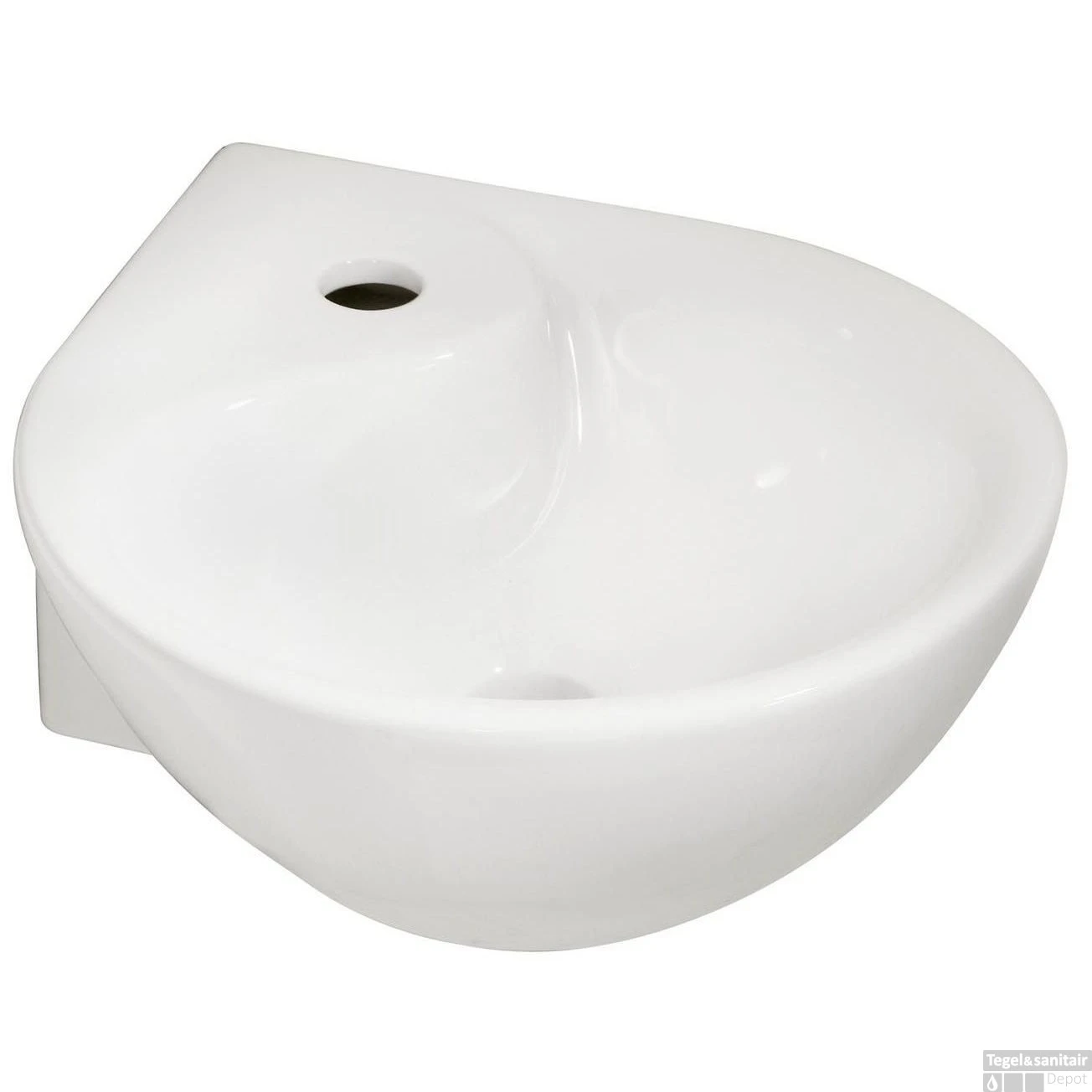 Fontein Porta 35x35cm Wit 3 Fontein Porta 35x35cm Wit