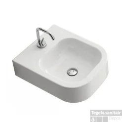 Keramische Wastafel Scarabeo Next 41x50cm Wit