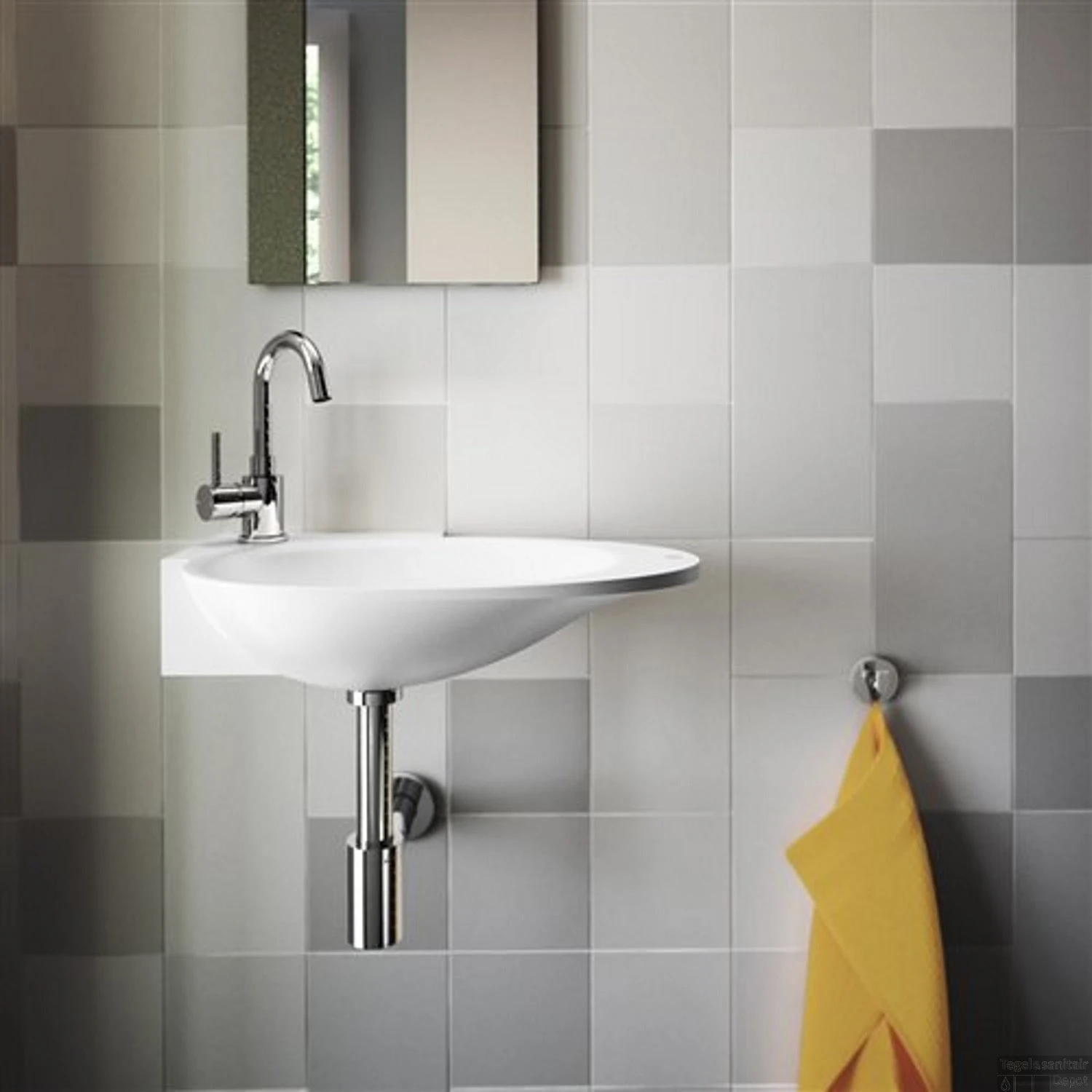 Kledinghaak Clou Flat Set 2st Rond Chroom 4 Kledinghaak Clou Flat Set 2st Rond Chroom - Afbeelding 2