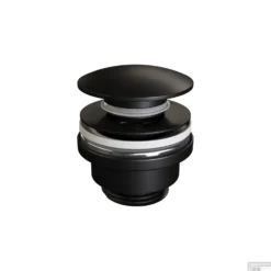 Klikwaste Brauer Afvoerplug Messing Binnenwerk 5/4 Mat Zwart -Goedkope Stijl Baden Winkel klikwaste brauer afvoerplug messing binnenwerk 5 4 mat zwart 2