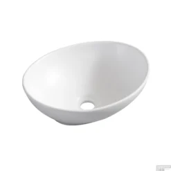 Goedkope Stijl Baden Winkel -Goedkope Stijl Baden Winkel koh32.1411setchroom waskomset bws ovaal 40x33x14.5 cm keramiek mat wit chroom inclusief kraan afvoe 2