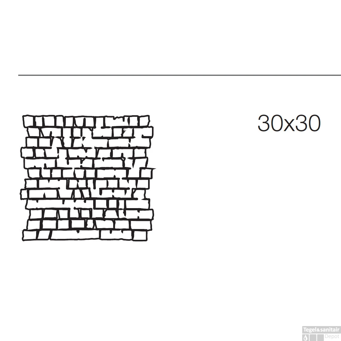 Mozaïek Kronos Le Reverse Broke Antique Dune Mat 30x30 Cm (doosinhoud 0.54m2) 6 Mozaïek Kronos Le Reverse Broke Antique Dune Mat 30x30 Cm (doosinhoud 0.54m2) - Afbeelding 4