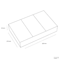 Lade Organizer Differnz 32x21x6 Cm Grijs -Goedkope Stijl Baden Winkel lade organizer differnz 32x21x6 cm grijs tech