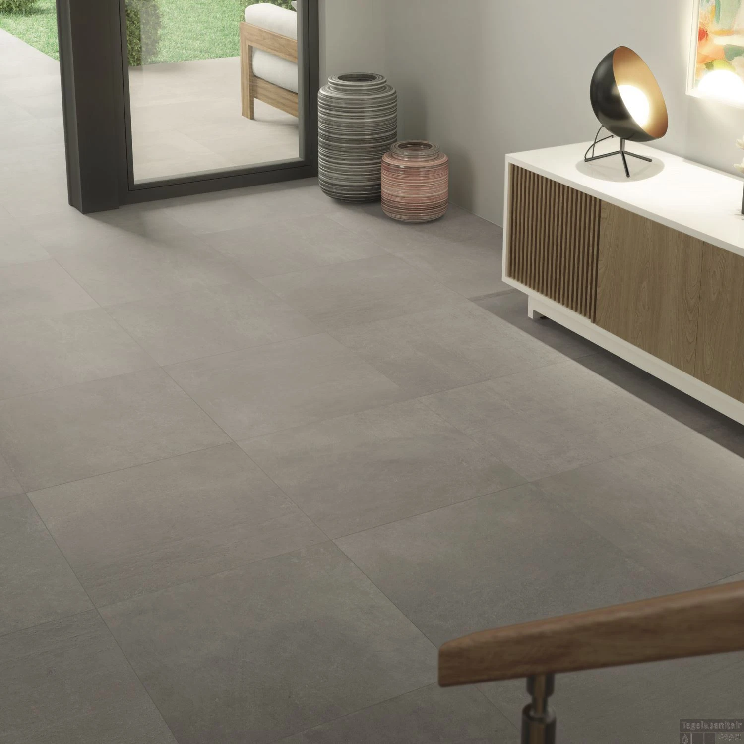 Vloertegel Cristacer Logan Cenere 29.2x59.2 Cm (Doosinhoud 1.02M²) 4 Vloertegel Cristacer Logan Cenere 29.2x59.2 Cm (Doosinhoud 1.02M²) - Afbeelding 2