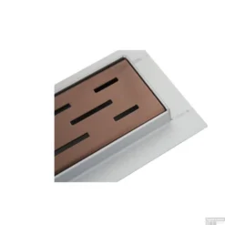 Los Rooster Sanilux Voor Douchegoot 60cm Brons -Goedkope Stijl Baden Winkel los rooster sanilux voor douchegoot 60cm brons sfeer1