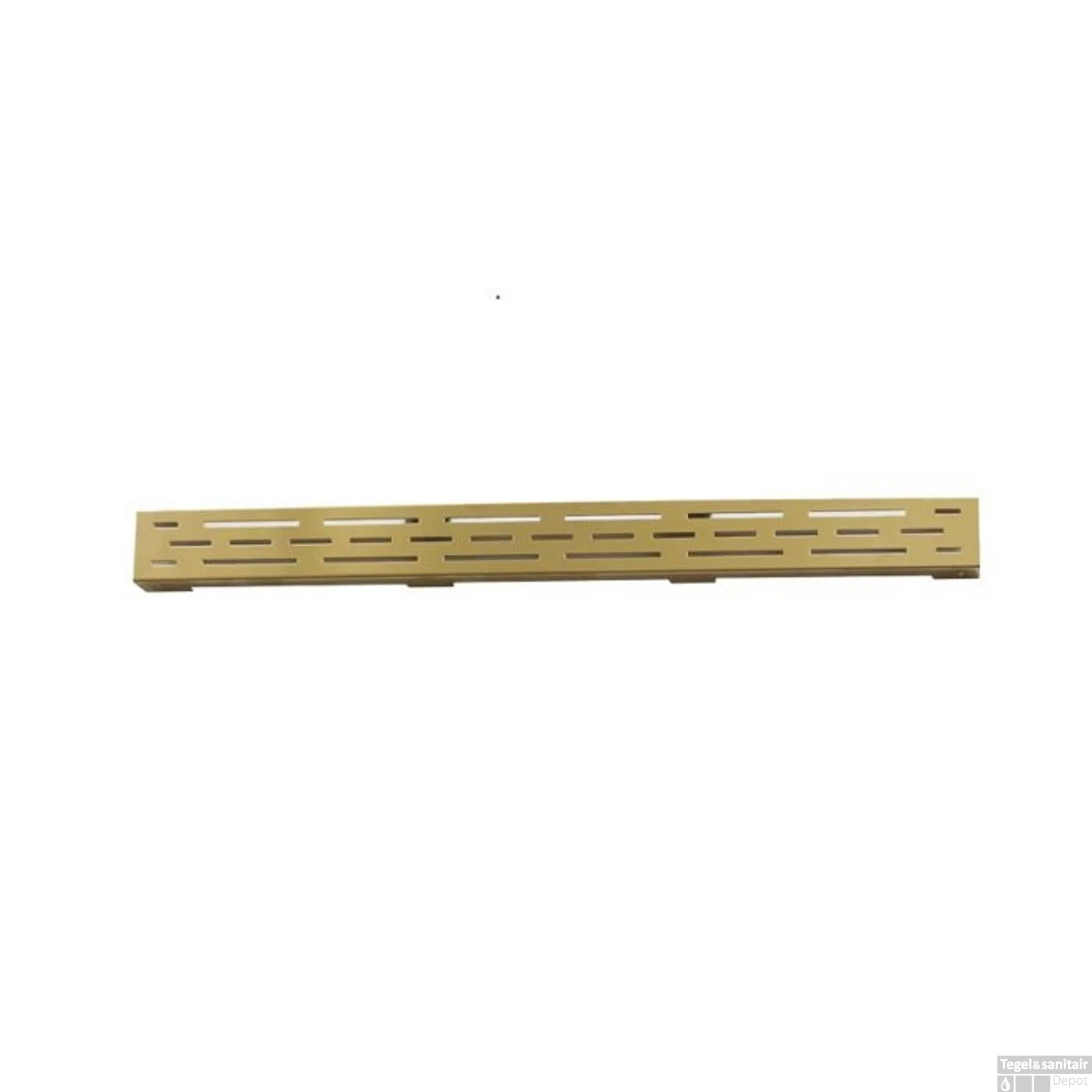 Los Rooster Sanilux Voor Douchegoot 60cm Geborsteld Goud 4 Los Rooster Sanilux Voor Douchegoot 60cm Geborsteld Goud - Afbeelding 2