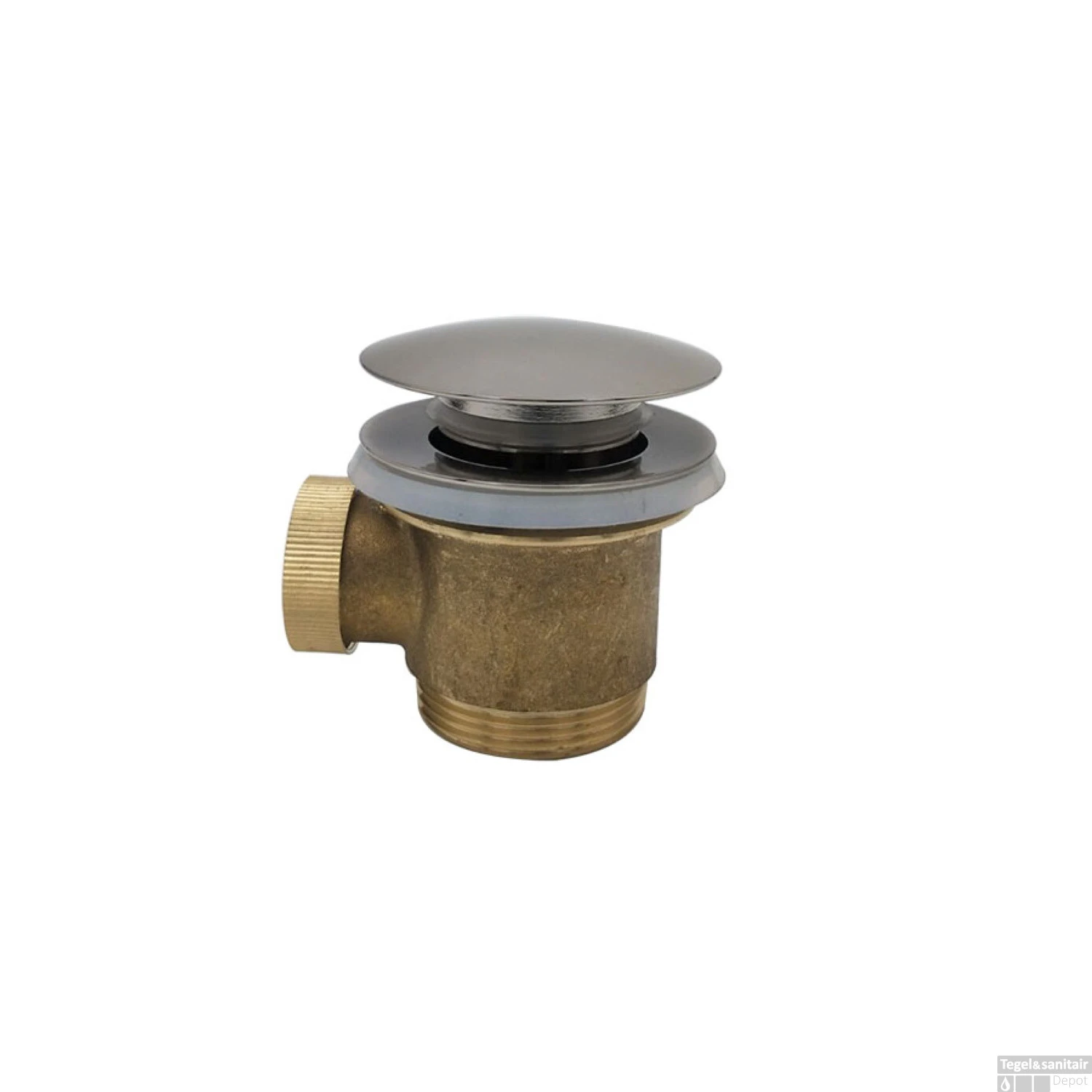 Losse Clickwaste Wiesbaden Luxe Compleet 5/4 Tbv Vrijstaand Bad RVS