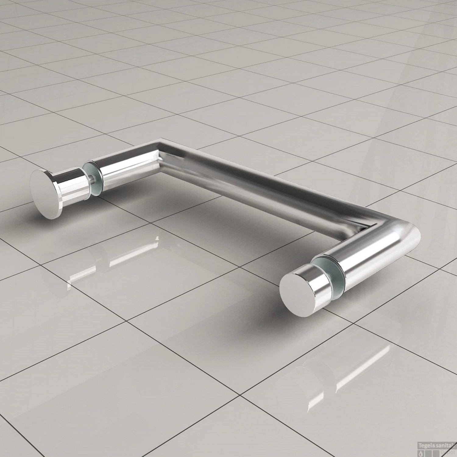 Losse Deurgreep Wiesbaden Type 4 Chroom