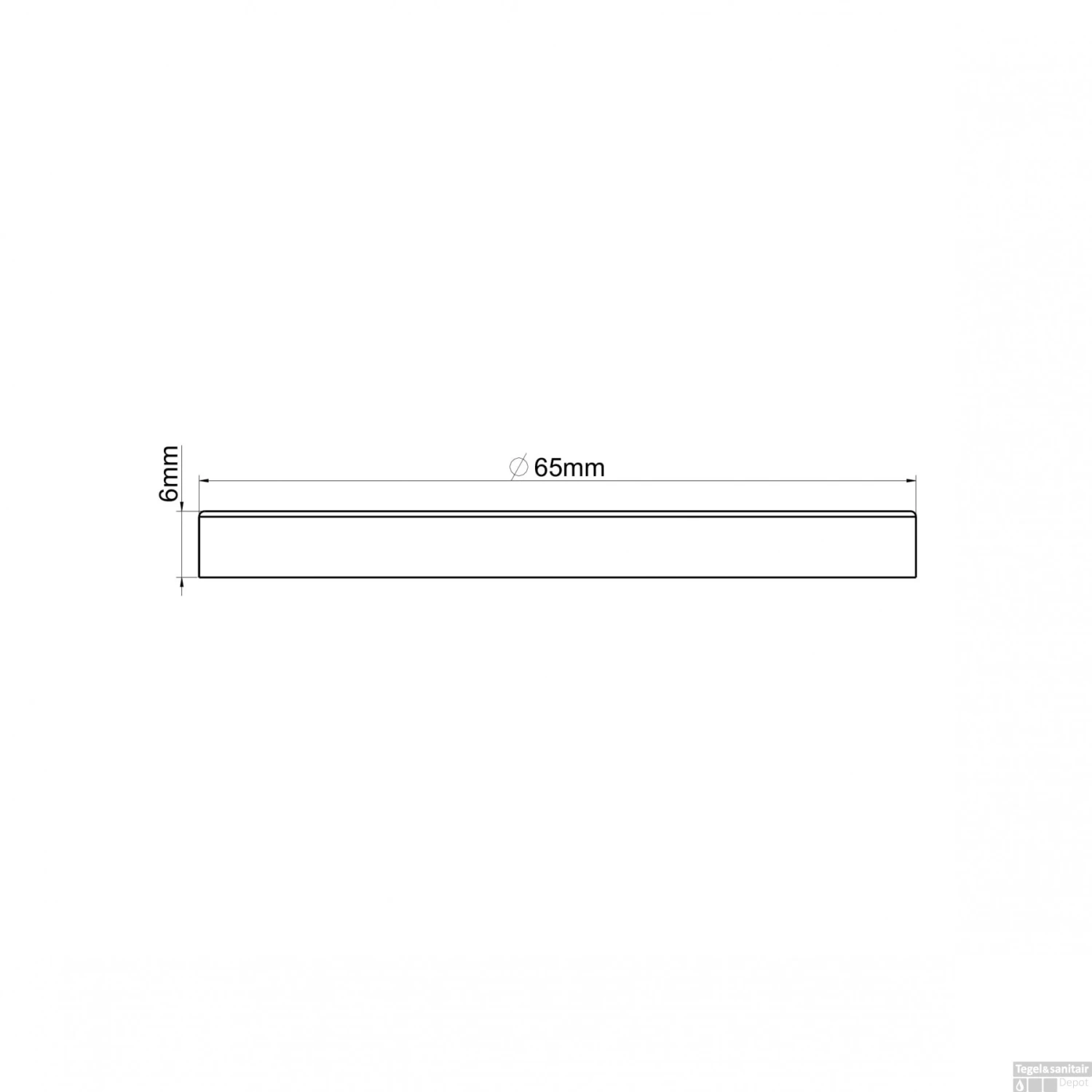 Losse Kraanrozet Wiesbaden Caral Tbv Inbouw Uitloopgedeelte Mat Zwart 4 Losse Kraanrozet Wiesbaden Caral Tbv Inbouw Uitloopgedeelte Mat Zwart - Afbeelding 2