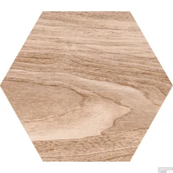 Hexagon Vloertegel Azulejo Wood Beige 22,5 X 25,9 Cm (doosinhoud 0,88 M2)
