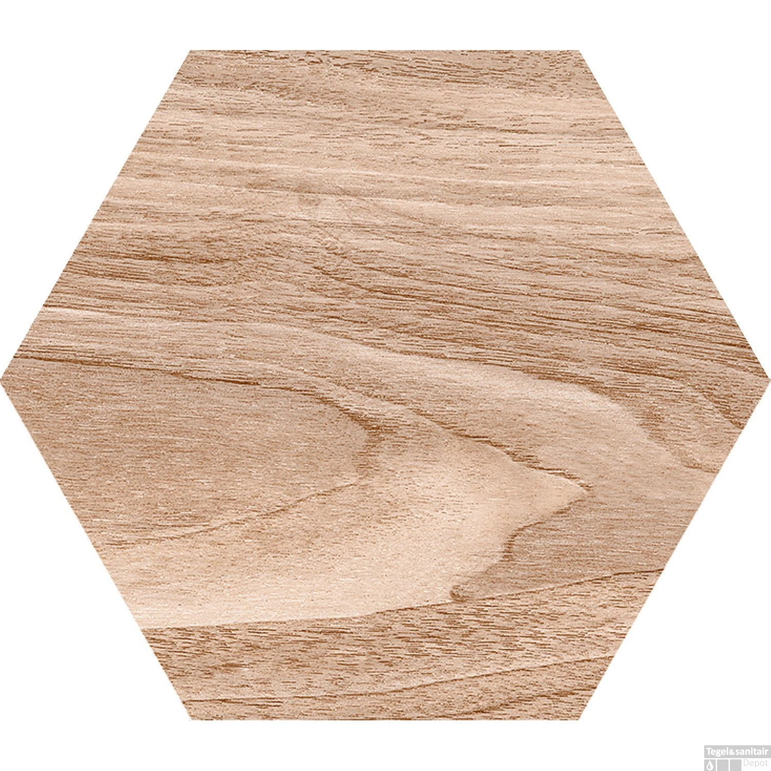 Hexagon Vloertegel Azulejo Wood Beige 22,5 X 25,9 Cm (doosinhoud 0,88 M2) 3 Hexagon Vloertegel Azulejo Wood Beige 22,5 X 25,9 Cm (doosinhoud 0,88 M2)