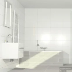 Wandtegels Profiker 30x60cm Gerectificeerd Mat Wit (Doosinhoud 1,44m²) 8 Wandtegels Profiker 30x60cm Gerectificeerd Mat Wit (Doosinhoud 1,44m²) -Goedkope Stijl Baden Winkel mat wit 30x60