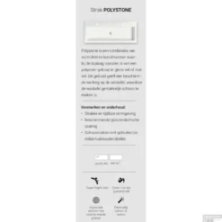 Fonteinset INK Versus 36x18x9 Cm Polystone Glans Wit Met Kraangat Links Chroom 15 Fonteinset INK Versus 36x18x9 Cm Polystone Glans Wit Met Kraangat Links Chroom -Goedkope Stijl Baden Winkel materiaal eigenschappen polystone 1 26