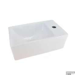 FonteinPack Rhea Mini XXS 30,5x18x11 Cm Rechts RVS (Keuze Uit 8 Kranen) 10 FonteinPack Rhea Mini XXS 30,5x18x11 Cm Rechts RVS (Keuze Uit 8 Kranen) -Goedkope Stijl Baden Winkel mini xxs keramische fontein rhea wit kraangat rechts 30 x 18 cm 1 1