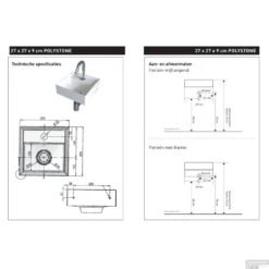 INK Fontein Vice Polystone Zonder Kraangat Incl Verzonken Open Plug 27x27x9 Cm Mat Wit 16 INK Fontein Vice Polystone Zonder Kraangat Incl Verzonken Open Plug 27x27x9 Cm Mat Wit -Goedkope Stijl Baden Winkel montagehandleiding vice 1 2
