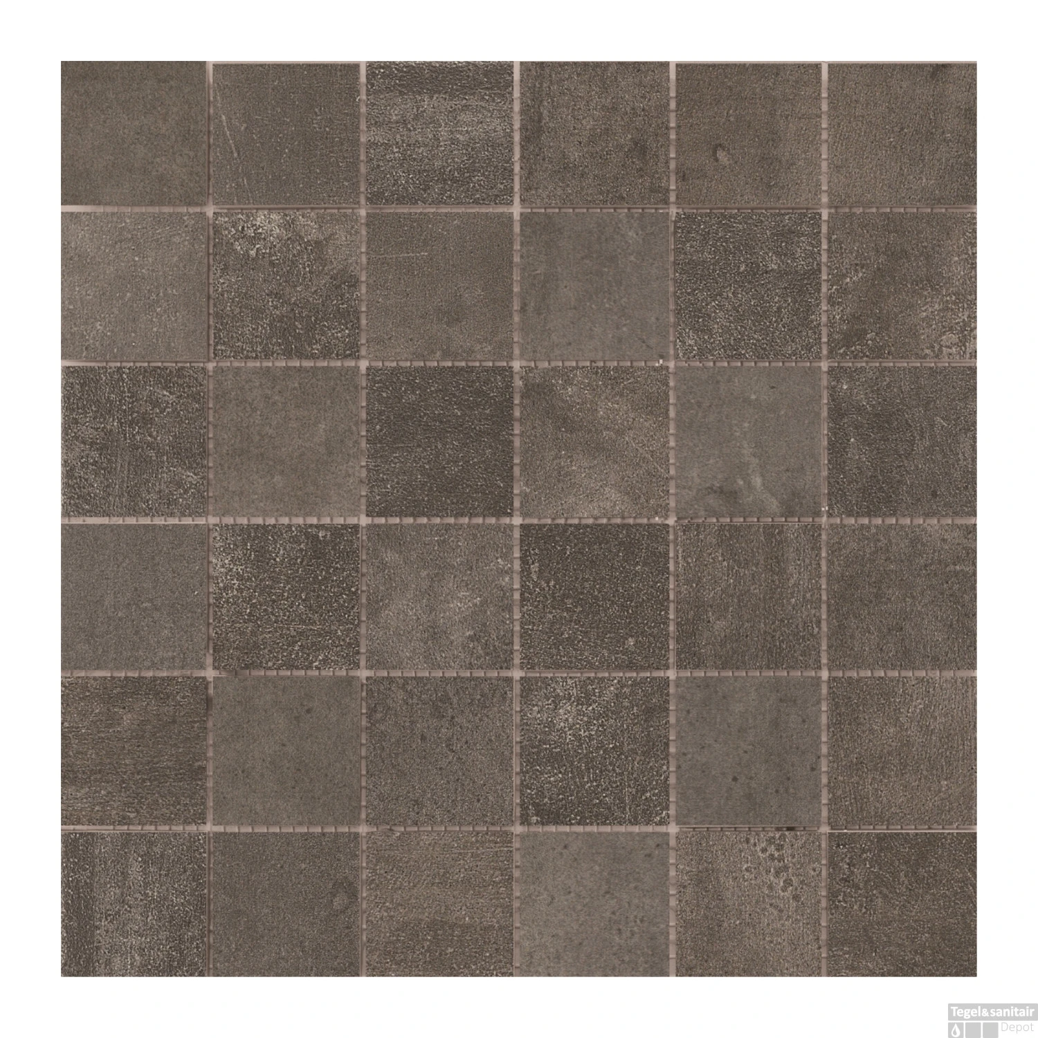 Mozaiek Tegel Cristacer Mont Blanc Negro 33.3x33.3cm (Per M2) 3 Mozaiek Tegel Cristacer Mont Blanc Negro 33.3x33.3cm (Per M2)