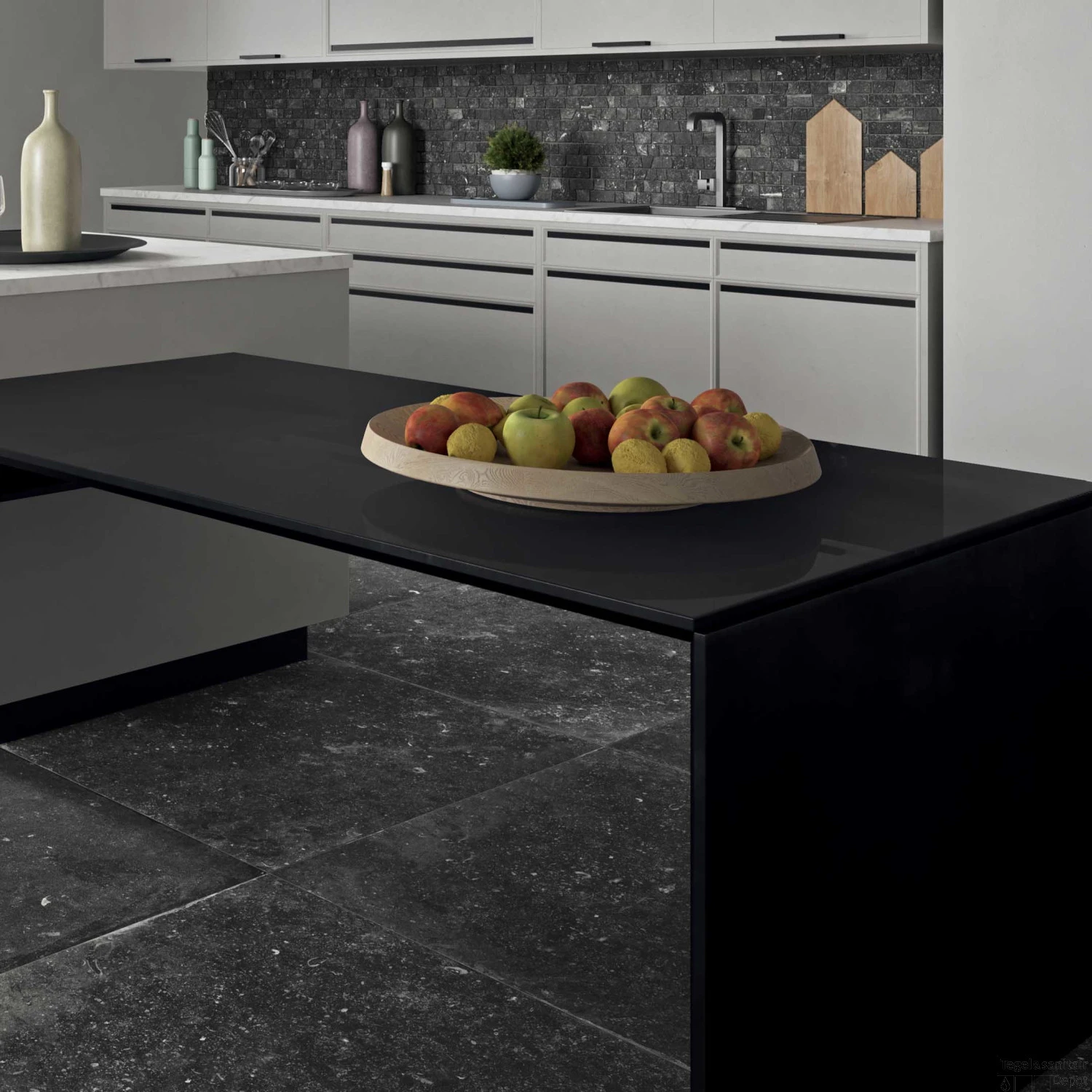 Mozaïek Douglas & Jones Ambiance 30.5x30.5 Cm Mat Zwart 4 Mozaïek Douglas & Jones Ambiance 30.5x30.5 Cm Mat Zwart - Afbeelding 2