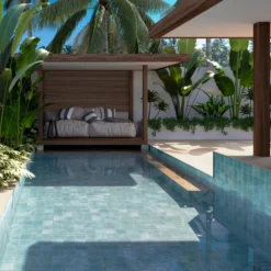 Wandtegel Dune Agadir 14.7x14.7 Cm Agua (doosinhoud 0.95m2) 7 Wandtegel Dune Agadir 14.7x14.7 Cm Agua (doosinhoud 0.95m2) -Goedkope Stijl Baden Winkel mozaiek dune agadir 14.7x14.7 cm agua doosinhoud 0.95m2 sfeer2