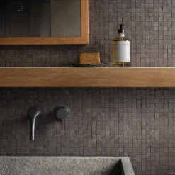 Mozaiek Kronos Terra Crea Pomice 30x30 Cm Antraciet (Doosinhoud 0.45 M2)